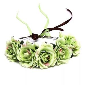 Ladies/Kids Beautiful Silk Flower Crown- Flower Girl's Headwear/Headband